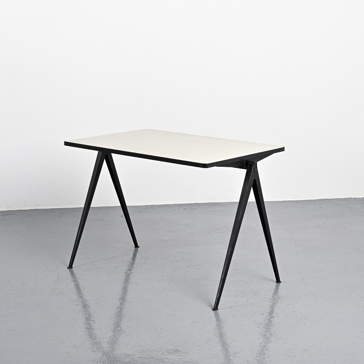  Pyramid Desk By Wim Rietveld, Circa 1960 -photo-3