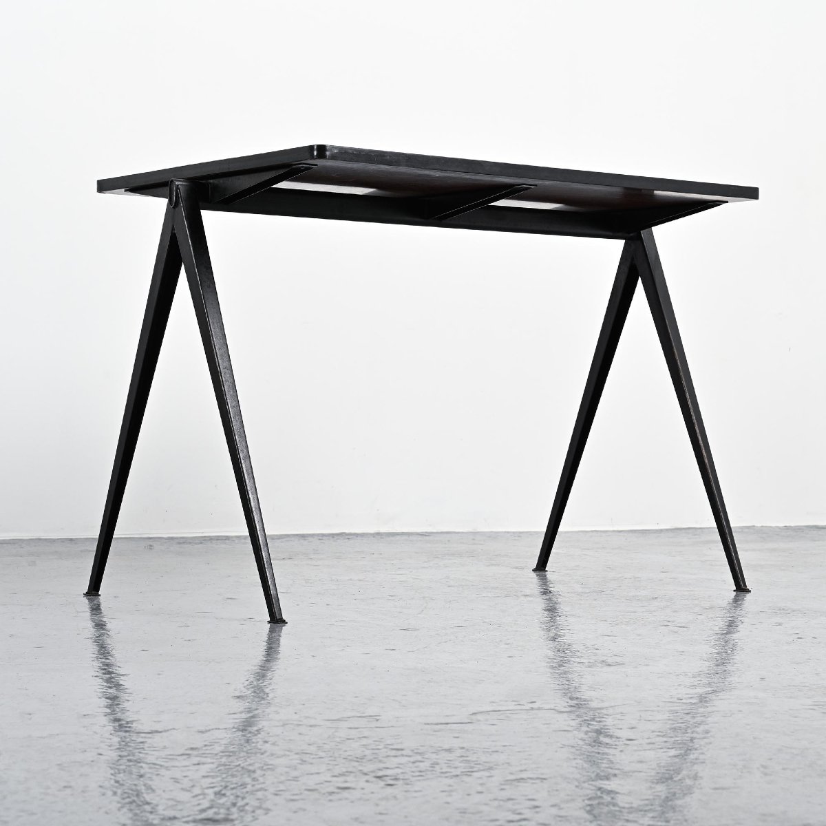  Pyramid Desk By Wim Rietveld, Circa 1960 -photo-3
