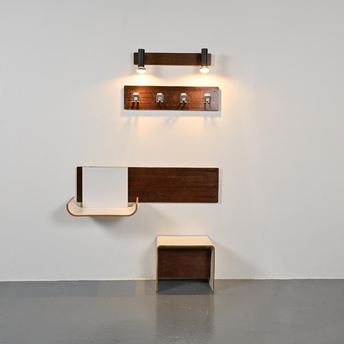 Entrance Set By Pierre Guariche, Negroni, Circa 1968 -photo-1