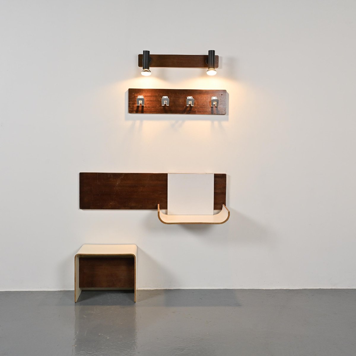 Entrance Set By Pierre Guariche, Negroni, Circa 1968 