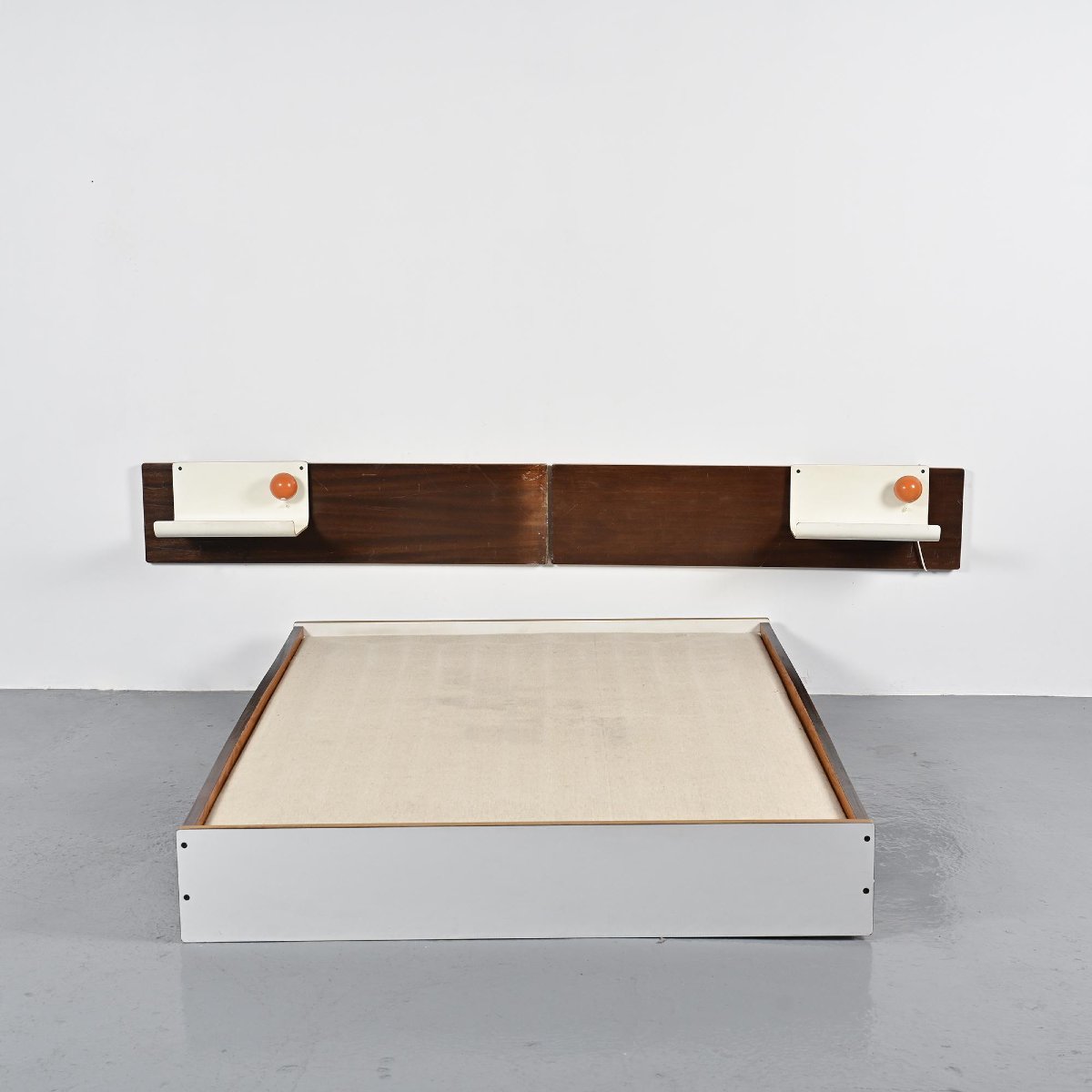 Bed And Headboard By Pierre Guariche, Circa 1968-photo-4
