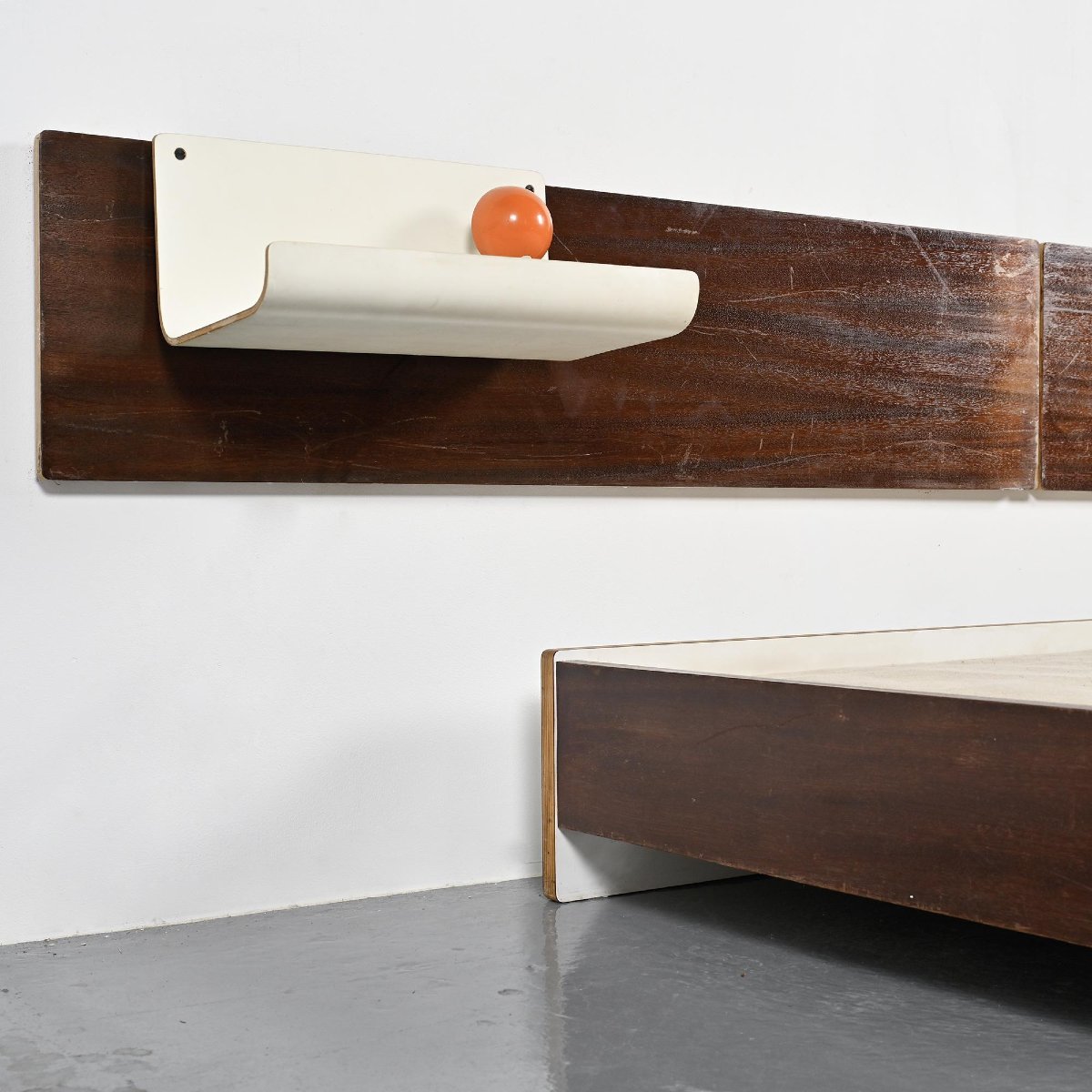 Bed And Headboard By Pierre Guariche, Circa 1968-photo-2