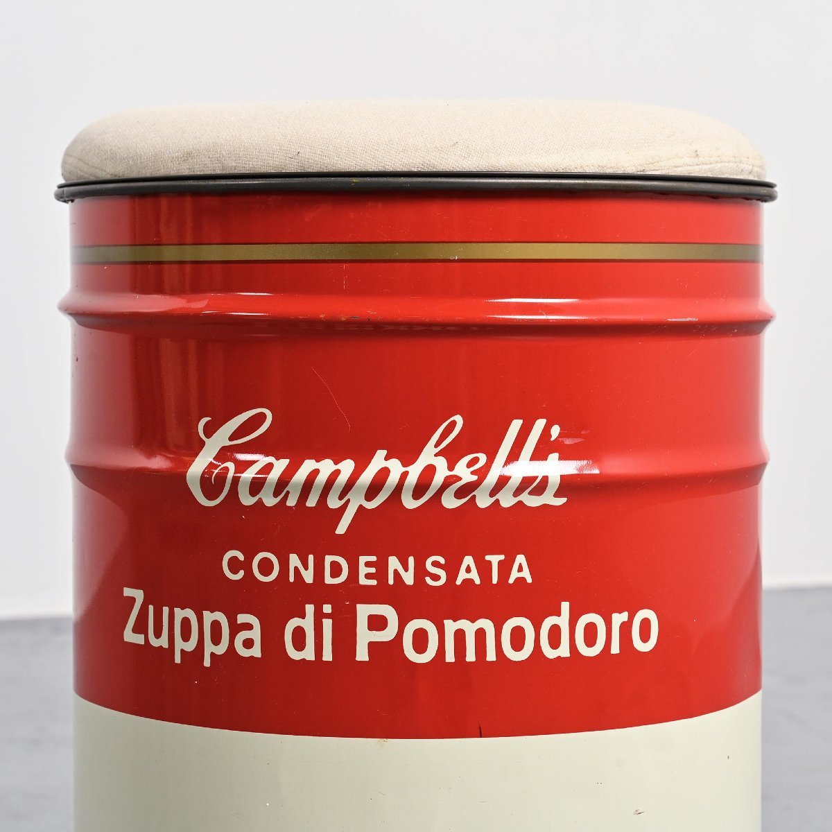 Tabouret « Campbell's Soup Can » par Dino Gavina, Ultramobile Simon, 1971-photo-3