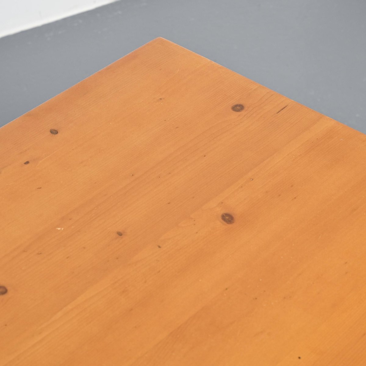 Pine Dining Table, Les Arcs, Circa 1970-photo-4