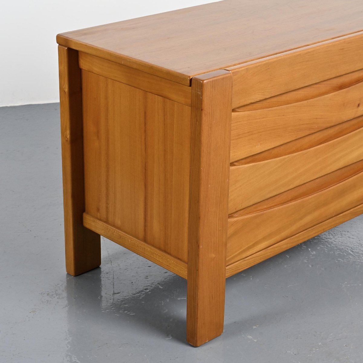 Solid Elm Chest Of Drawers, Maison Regain-photo-4
