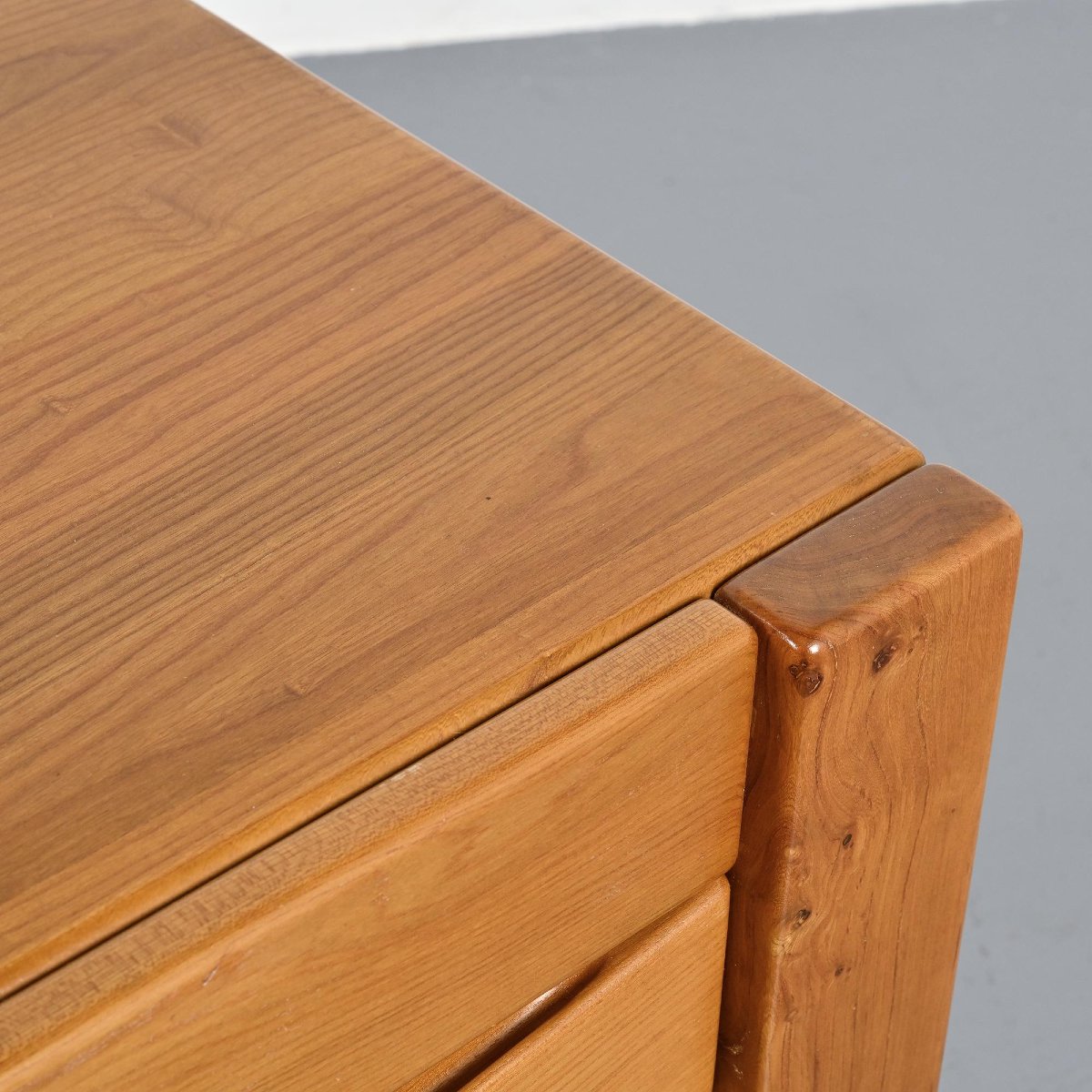 Solid Elm Chest Of Drawers, Maison Regain-photo-6