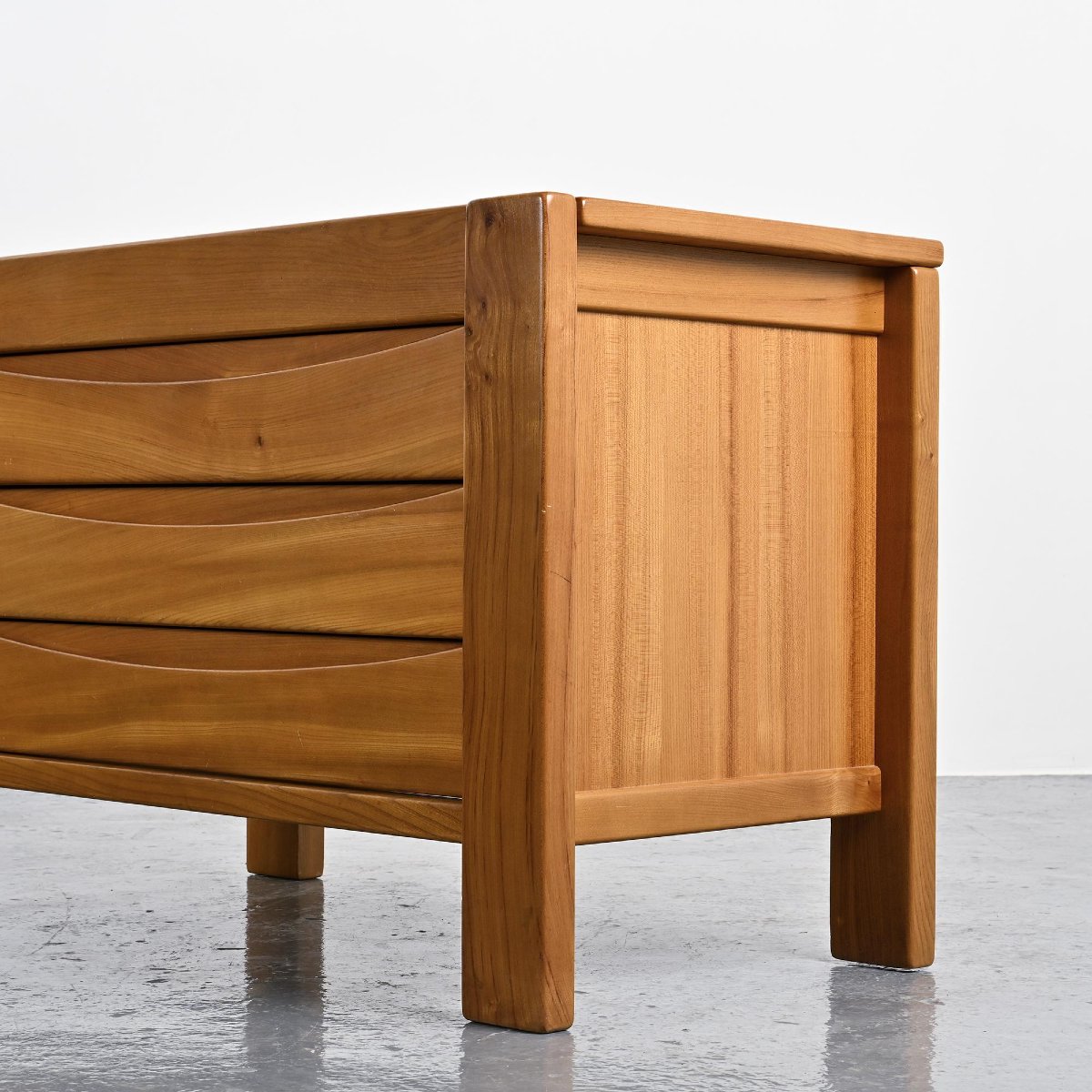 Solid Elm Chest Of Drawers, Maison Regain-photo-7