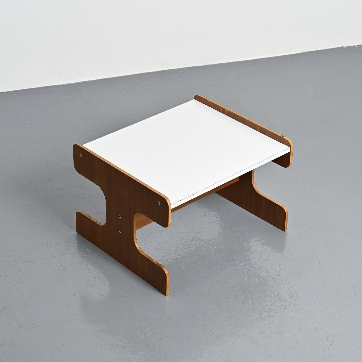 Table basse en contreplaqué et stratifié, Negroni, circa 1970-photo-2