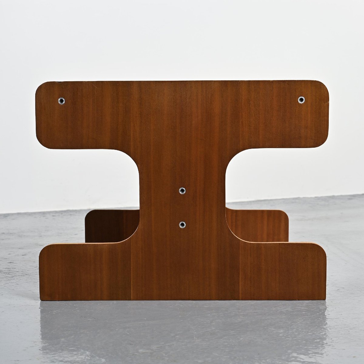 Table basse en contreplaqué et stratifié, Negroni, circa 1970-photo-5