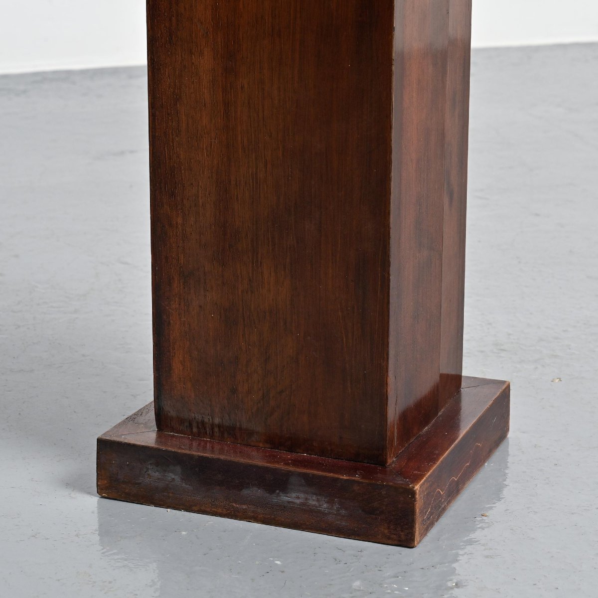 Colonne Art Déco en palissandre, France, circa 1930-photo-4