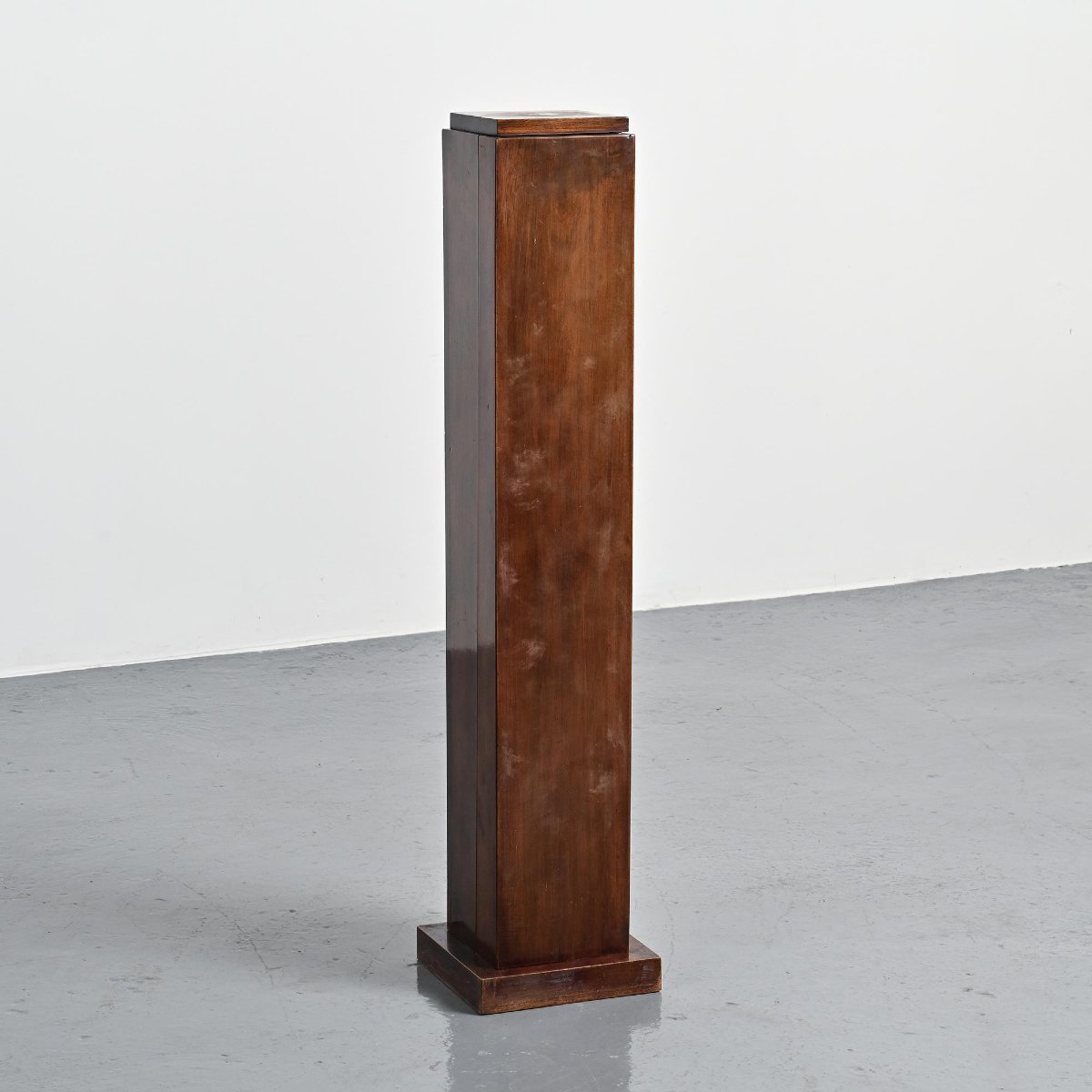 Colonne Art Déco en palissandre, France, circa 1930-photo-2