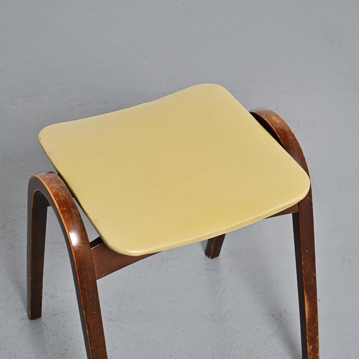  Paire de tabourets par Isamu Kenmochi pour Akita Mokko, Japon circa 1960 -photo-4