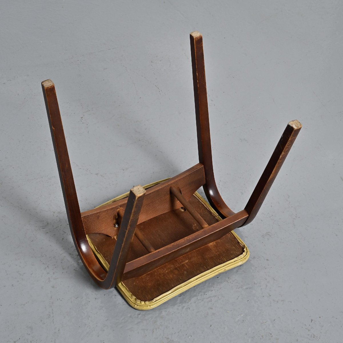  Paire de tabourets par Isamu Kenmochi pour Akita Mokko, Japon circa 1960 -photo-3