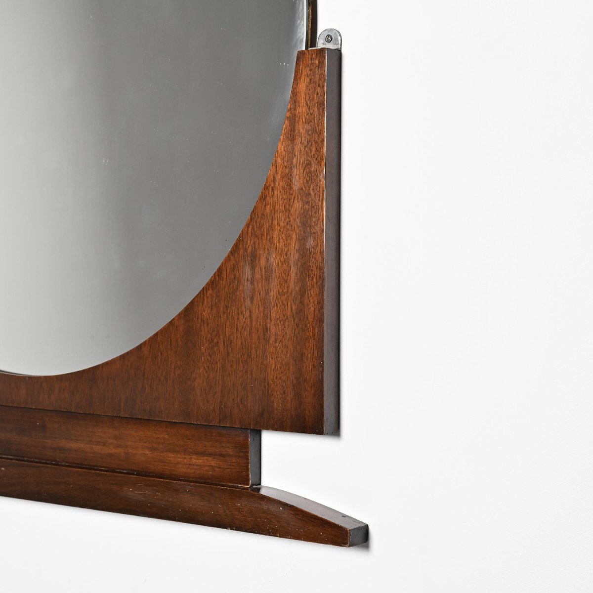 Grand miroir Art Déco en palissandre, France, circa 1930-photo-6