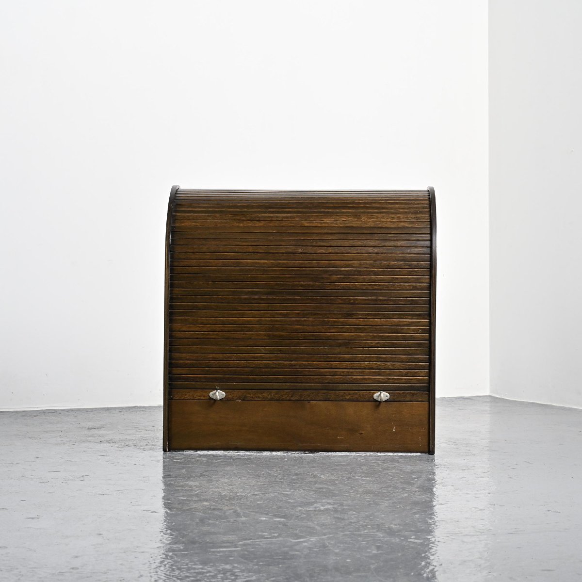 Pair Of Tambour Cabinets By Klaus Vogt For Thut Möbel, Circa 1970-photo-5