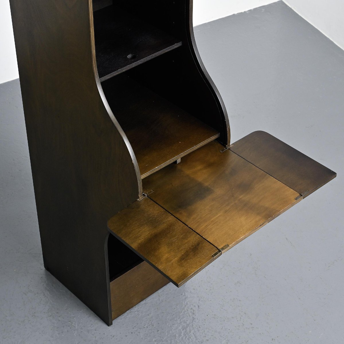 Model 5822 Roll-top Secretary By Klaus Vogt For Thut Möbel, Circa 1970 -photo-4