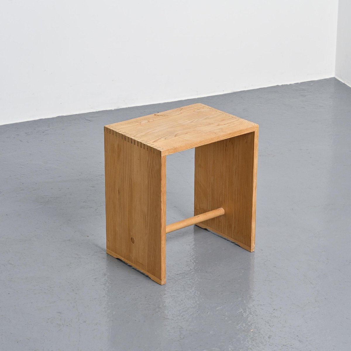  Signed Limited Edition Of The Ulm Stool By Max Bill, Wohnbedarf, 1992 