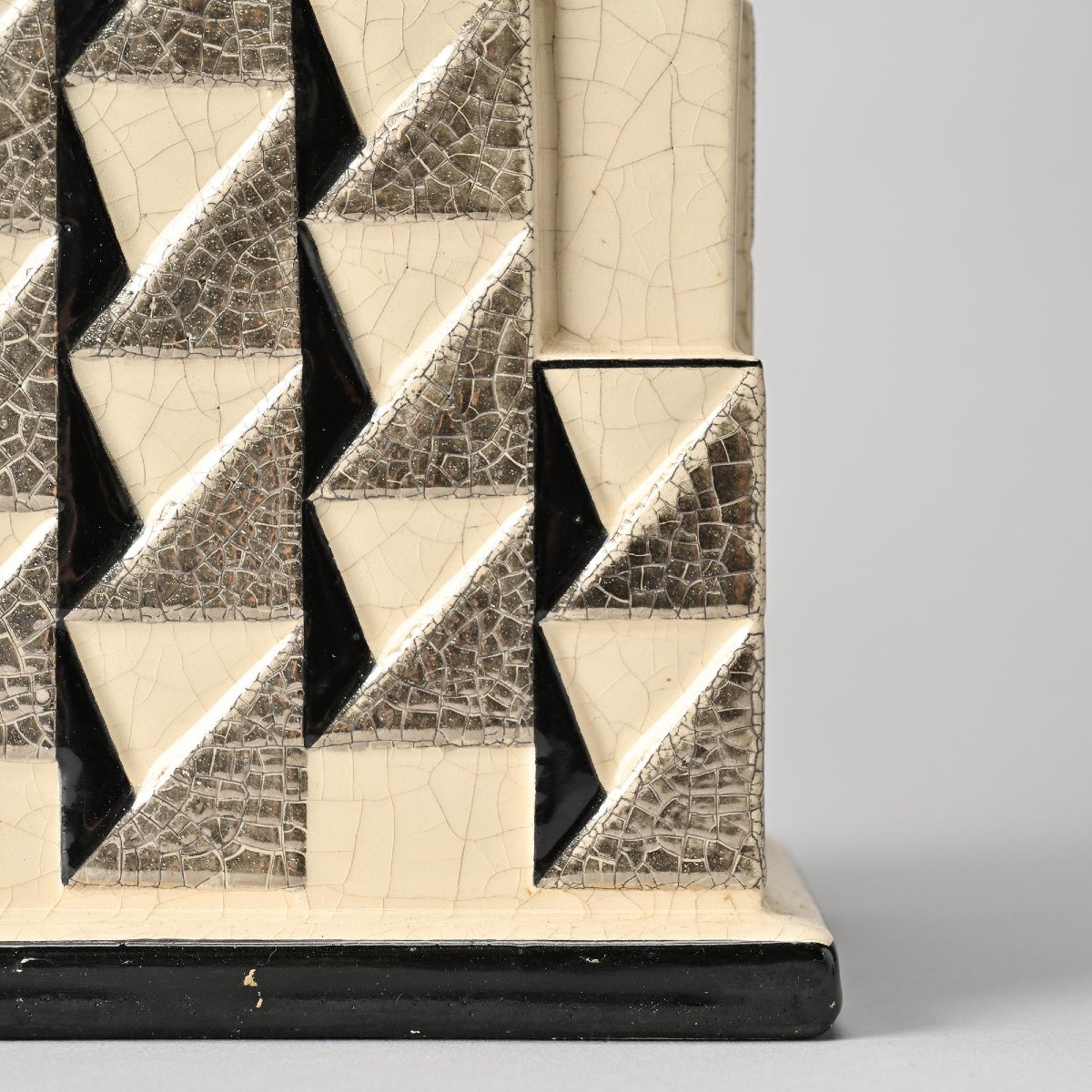 Lampe en céramique, Charles Harva, France, circa 1930-photo-1