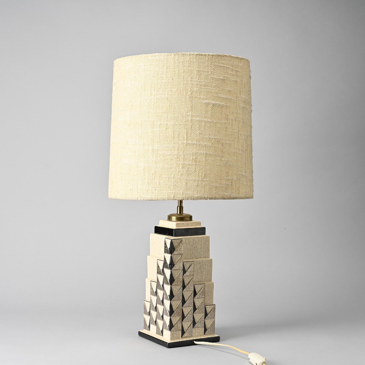 Lampe en céramique, Charles Harva, France, circa 1930-photo-5
