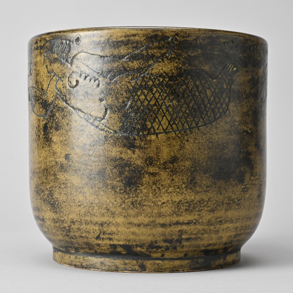  Planters With Fish And Mermaids By Jacques Blin, Circa 1960 -photo-2