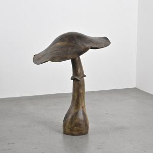 Champignon à La Gouge Par Robert Et Trix Haussmann, Vers 1970