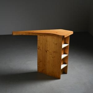  Bar par Charlotte Perriand, Résidence Aiguille Rouge, Arc 2000, circa 1979
