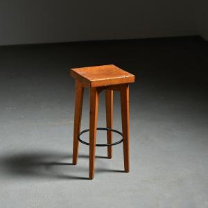 High Stool By Christian Durupt, Méribel, Circa 1960
