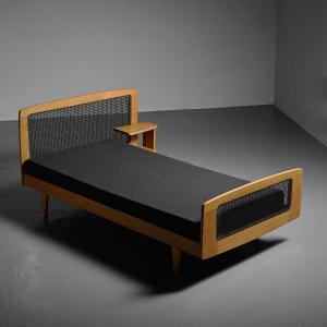  Bed Designed By Roger Landault For Ligne Roset, France, Circa 1965 
