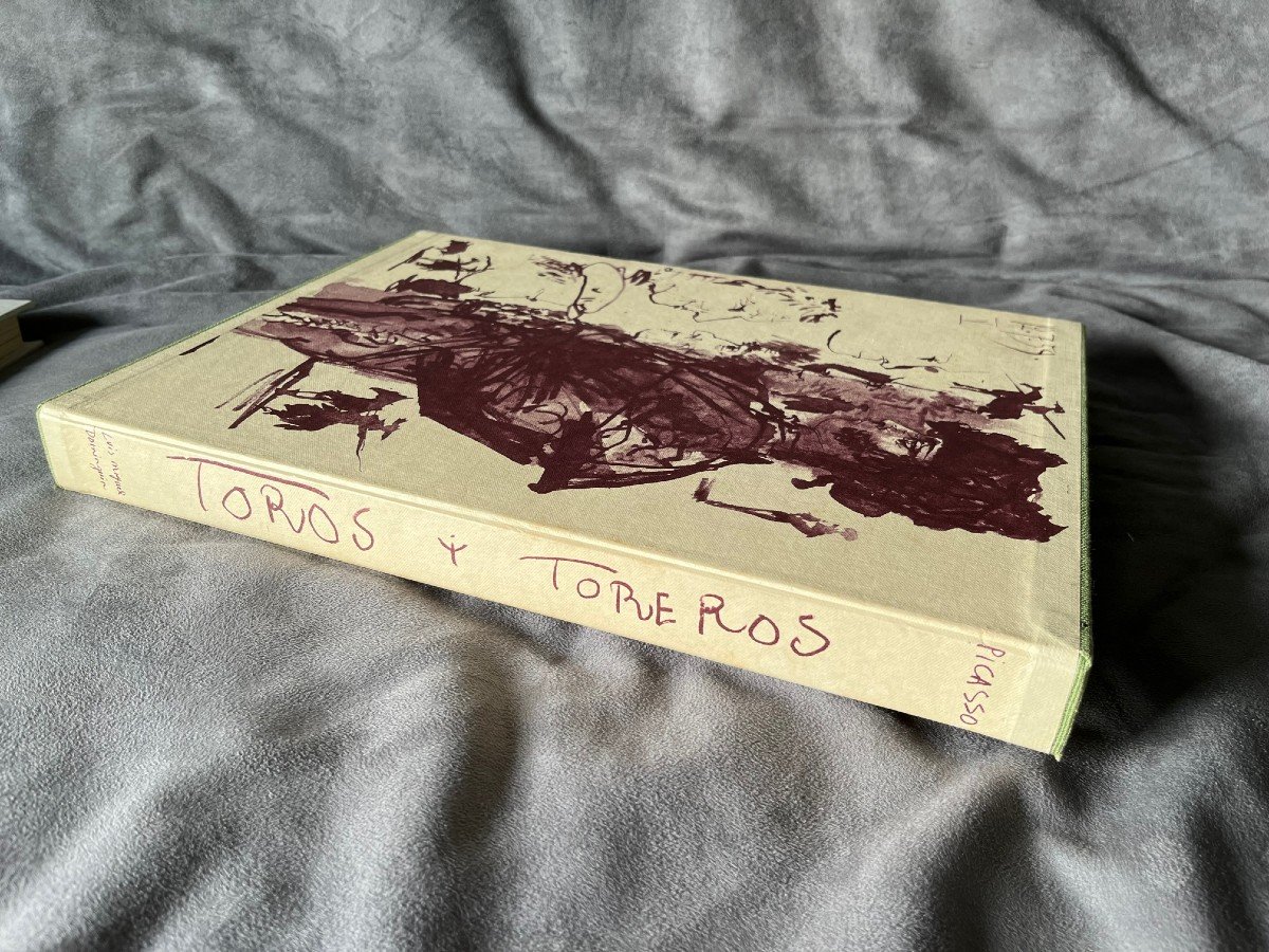 Picasso: Illustrated Book, "toros Y Toreros", Original Edition, 1961-photo-7