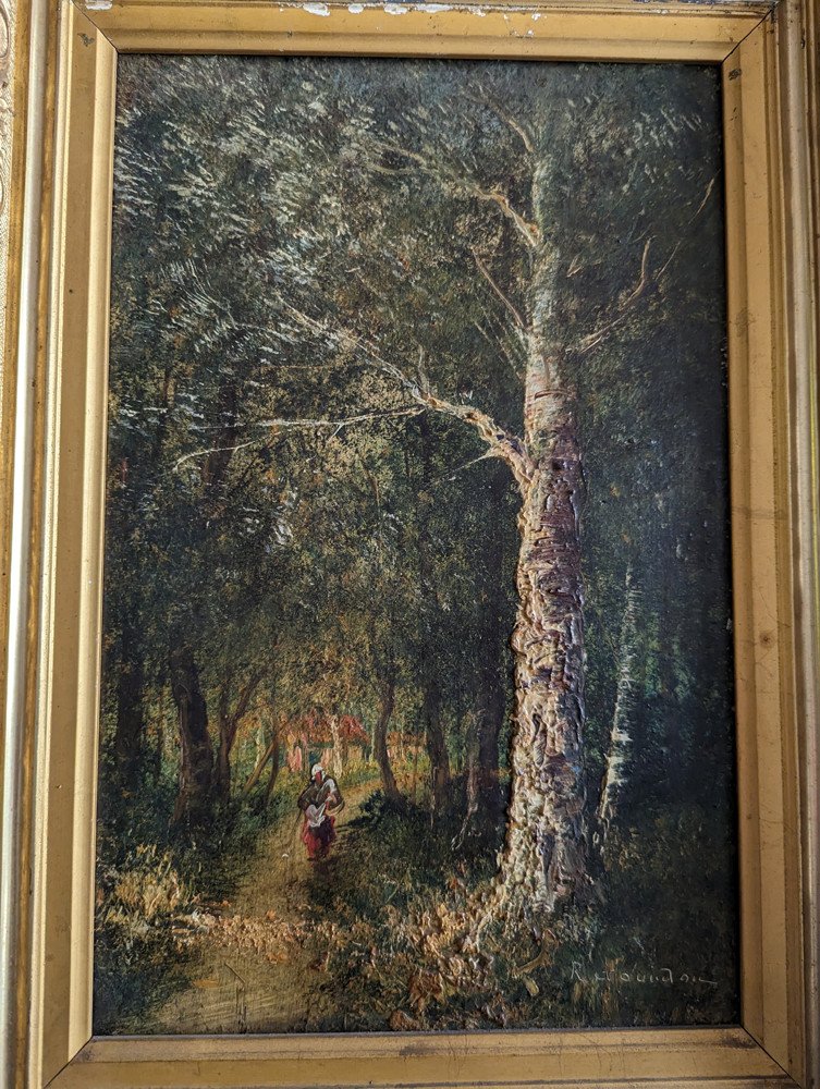René Gourdon (1855/?) "sous-bois"-photo-2