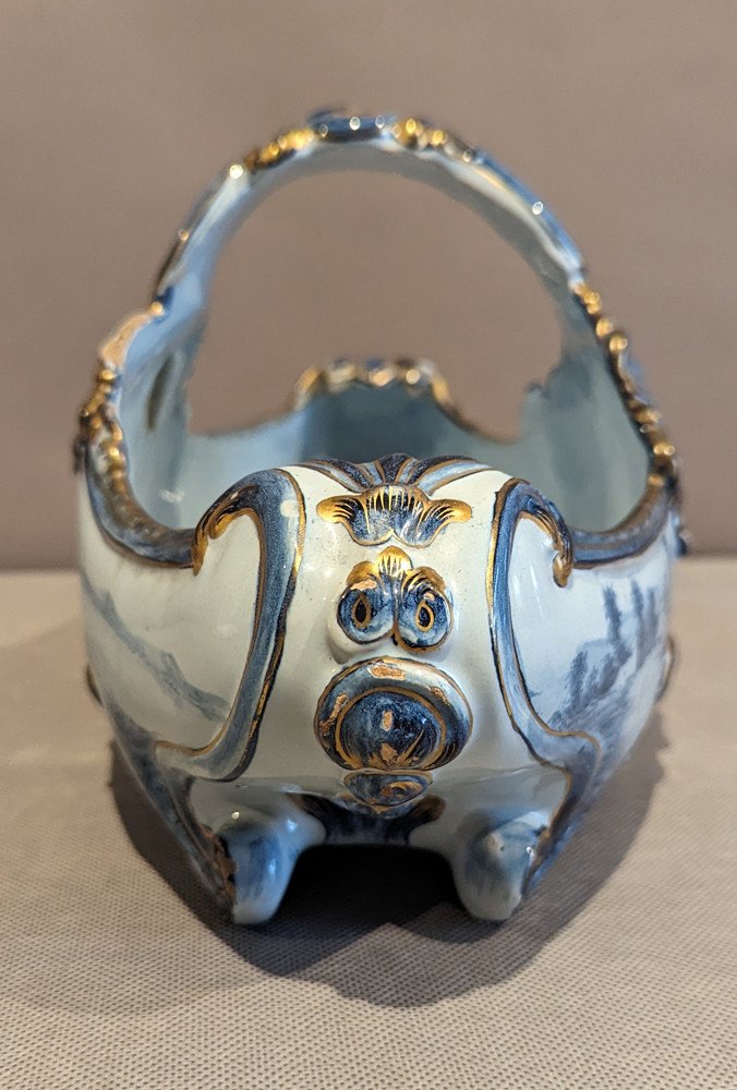 Jardinière En Faience Emile Gallé-photo-2