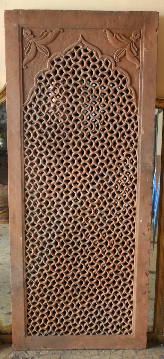 Moucharabieih In Terracotta (india- Rajasthan) N°2