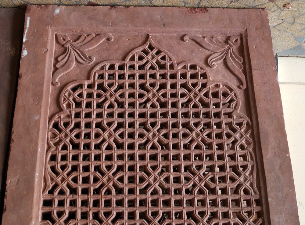 Moucharabieih In Terracotta (india- Rajasthan) No. 3-photo-2