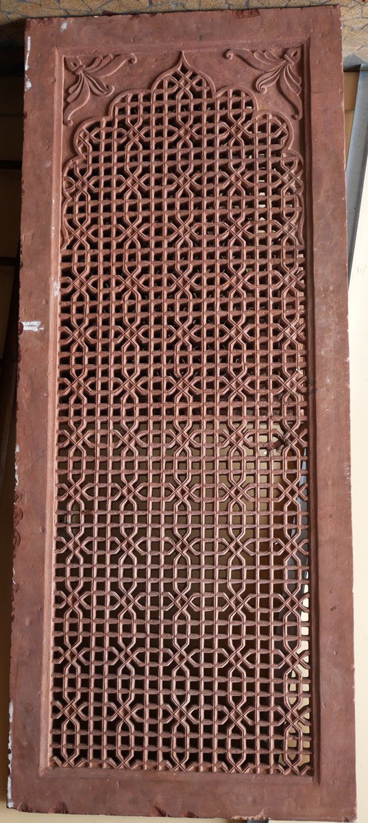 Moucharabieih In Terracotta (india- Rajasthan) No. 3