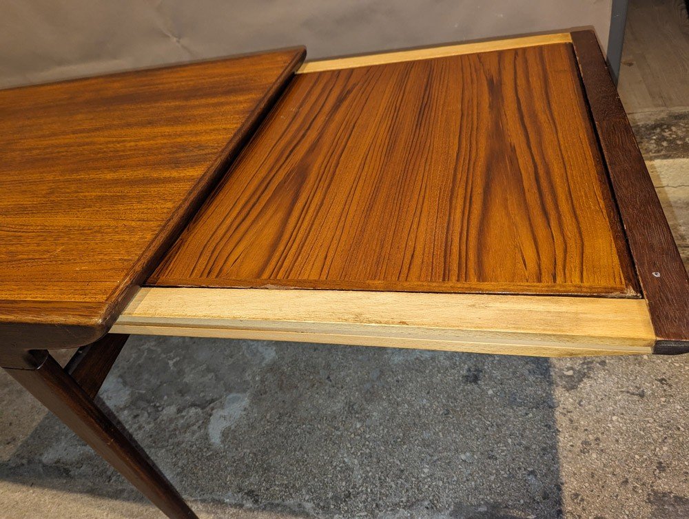 Teak Dining Table, Denmark, 1960/1970-photo-3