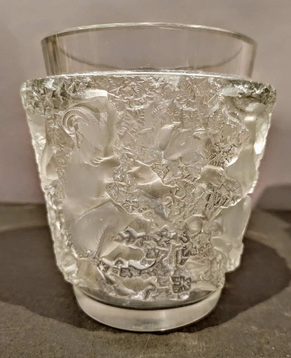 Vase "bacchus" 1938 René Lalique 