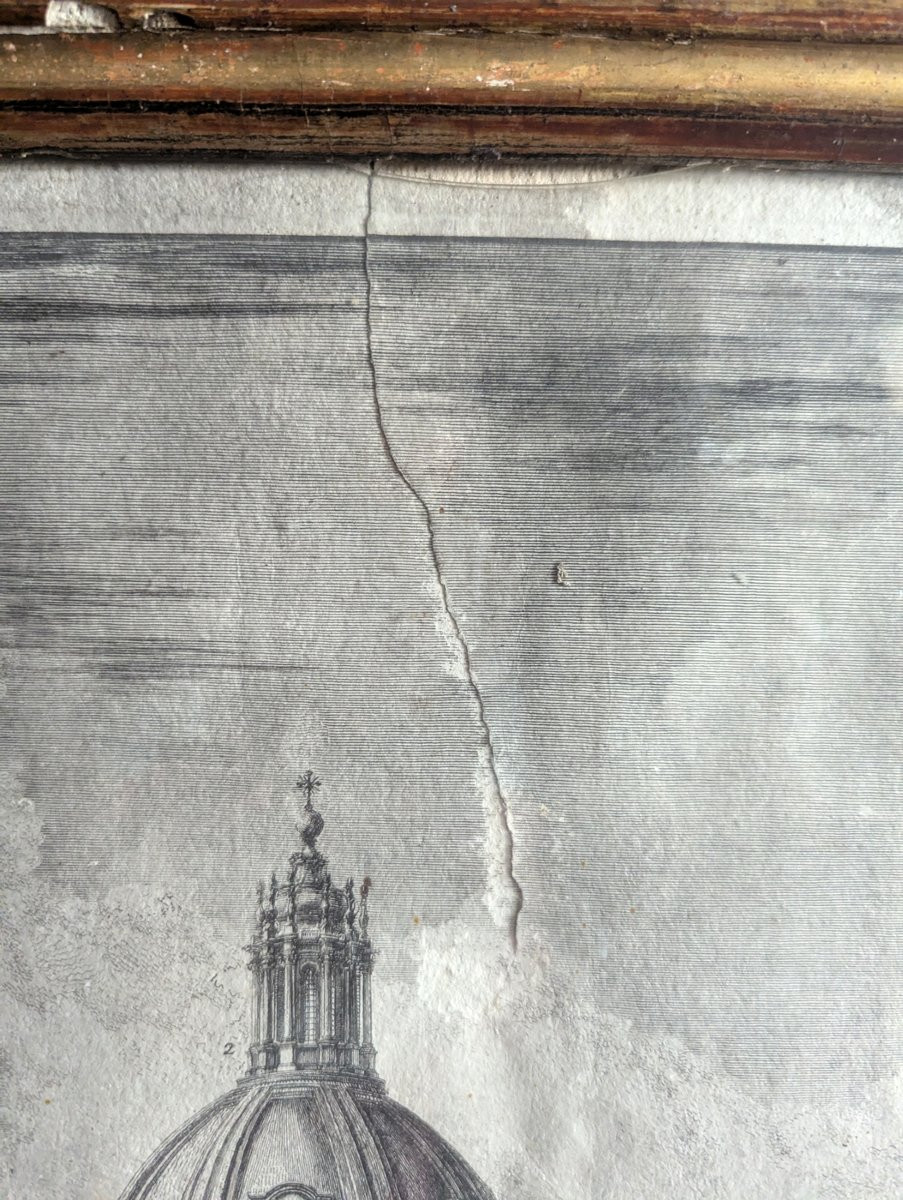 Piranese. "Veduta delle due Chiese, l'una detta della Madonna di Loreta..." 1762-photo-1
