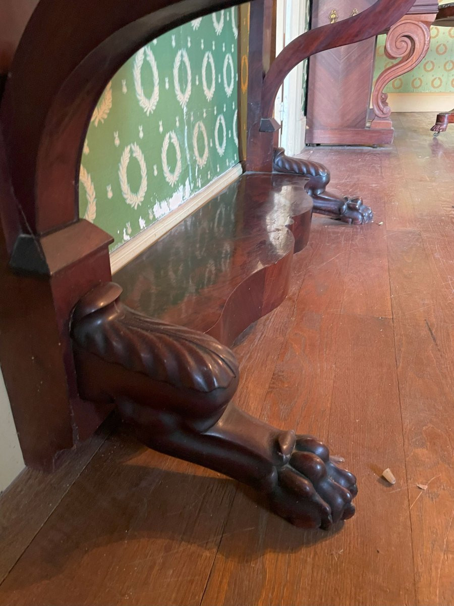 Console  Louis Philippe  début 19ème siècle-photo-2