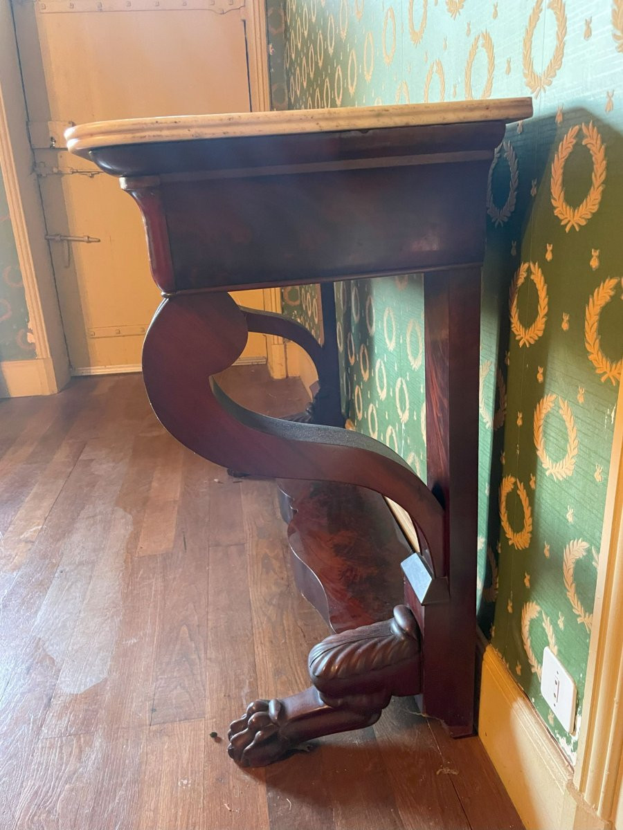Console  Louis Philippe  début 19ème siècle-photo-4