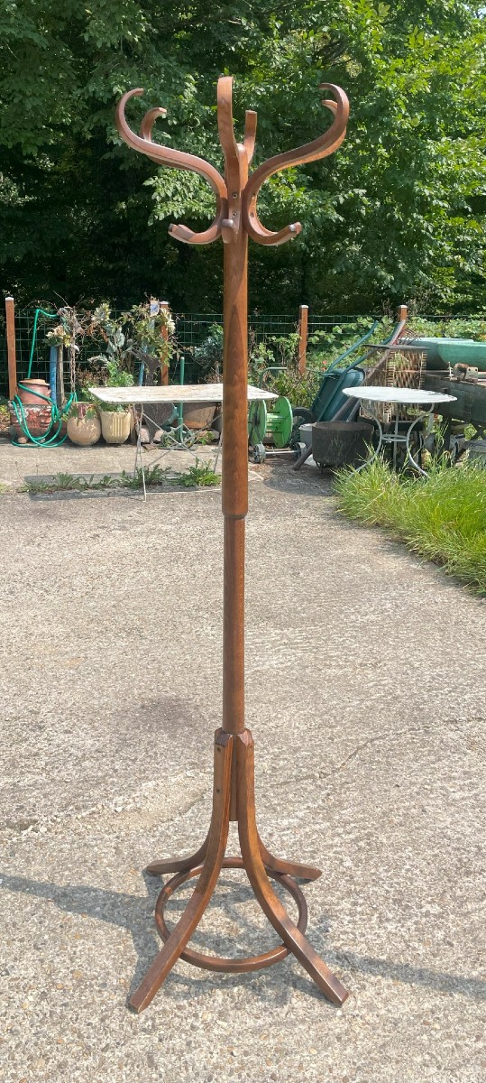 2 Parrots Or 2 Baumann Coat Racks-photo-2