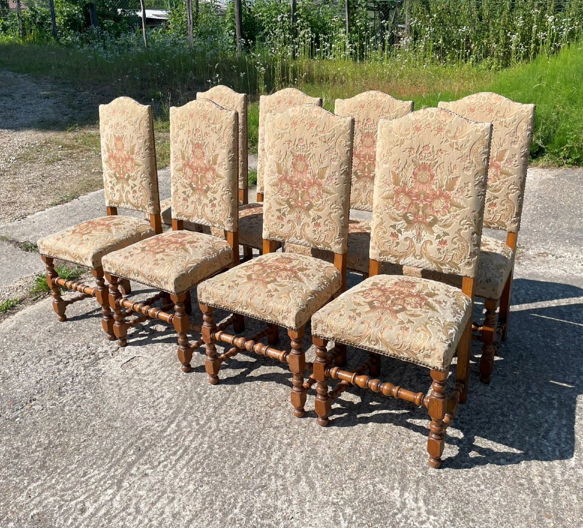 14 Chaises style Louis XIII -photo-2