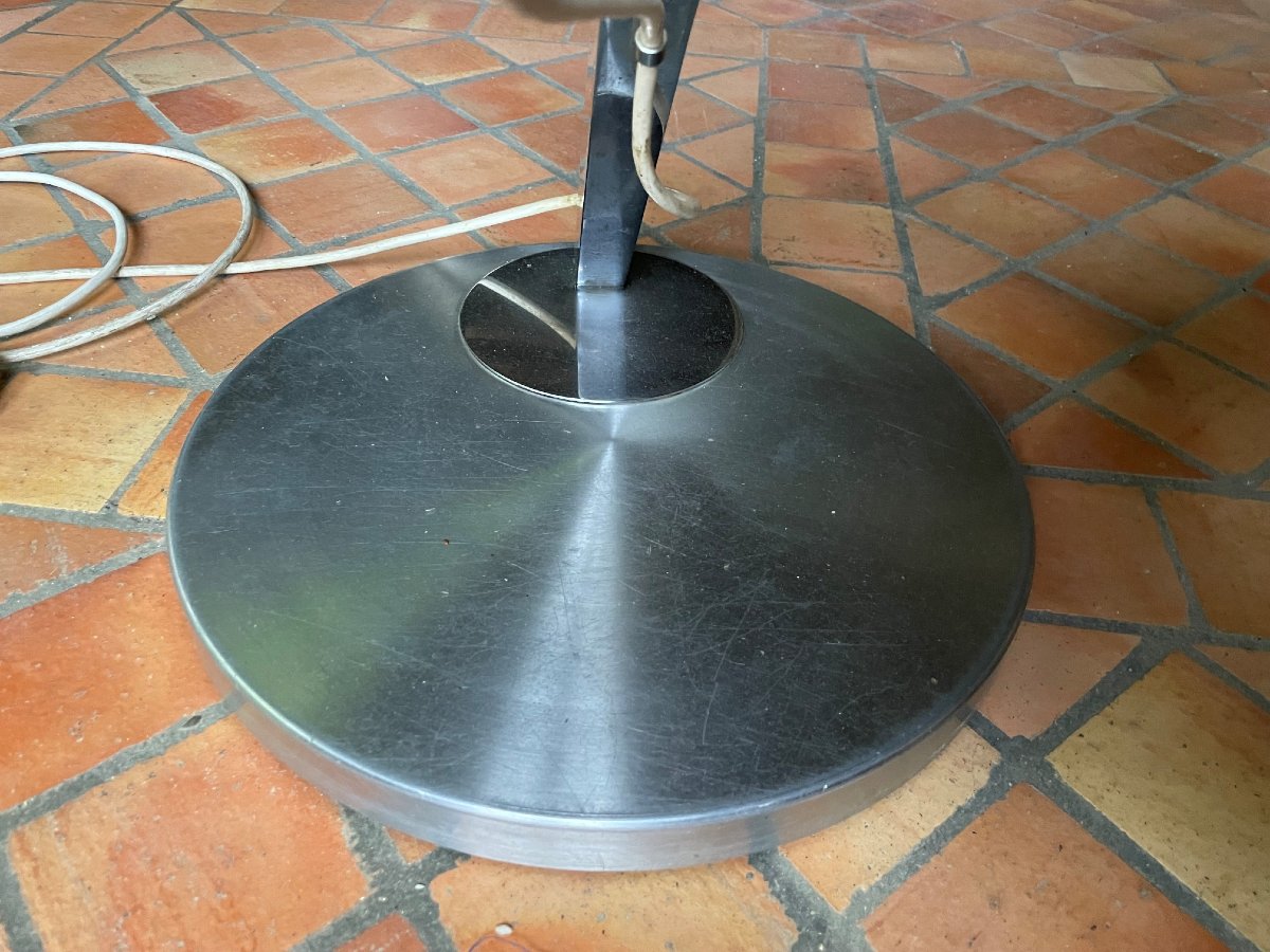 1970s Floor Lamp - Marble And Metal -photo-7