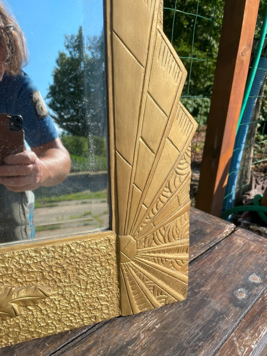 Art Deco Mirror 1930-photo-2