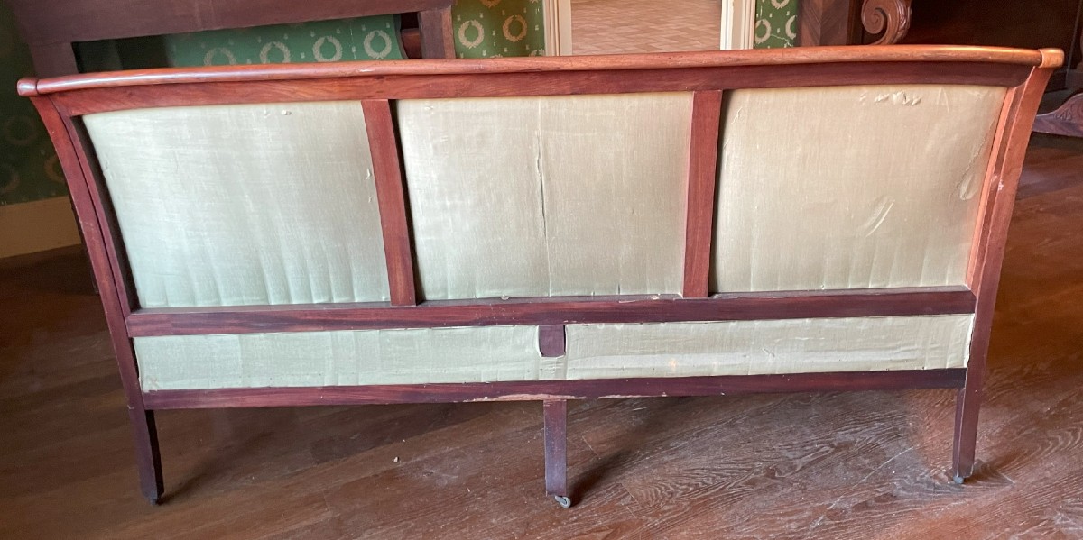 Restoration Period Bench 1820-40 In Good Condition.-photo-2