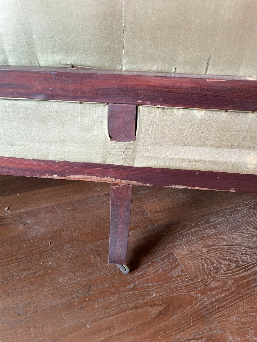 Restoration Period Bench 1820-40 In Good Condition.-photo-6