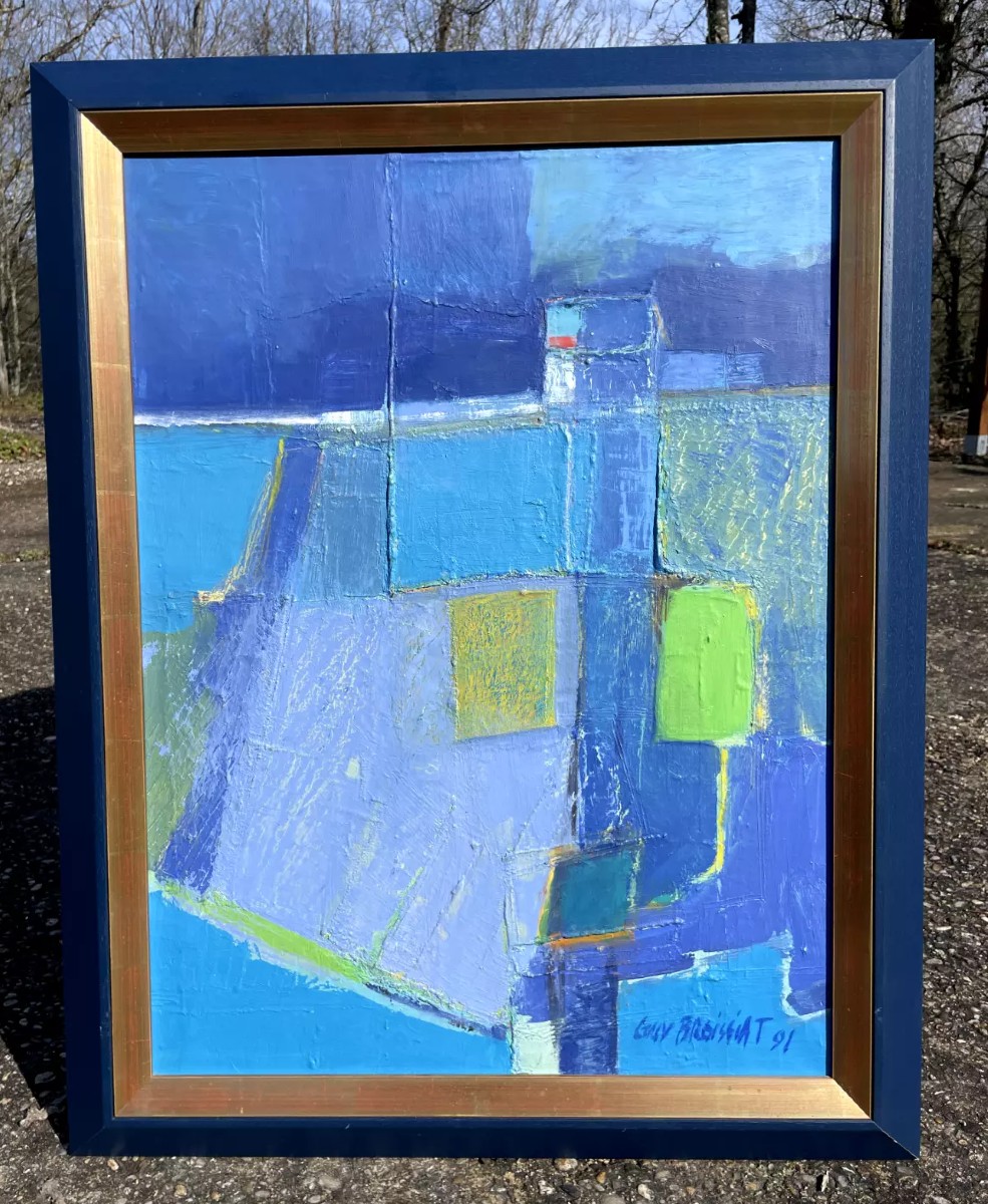 Tableau de Guy Broissiat - Huile sur toile 12P