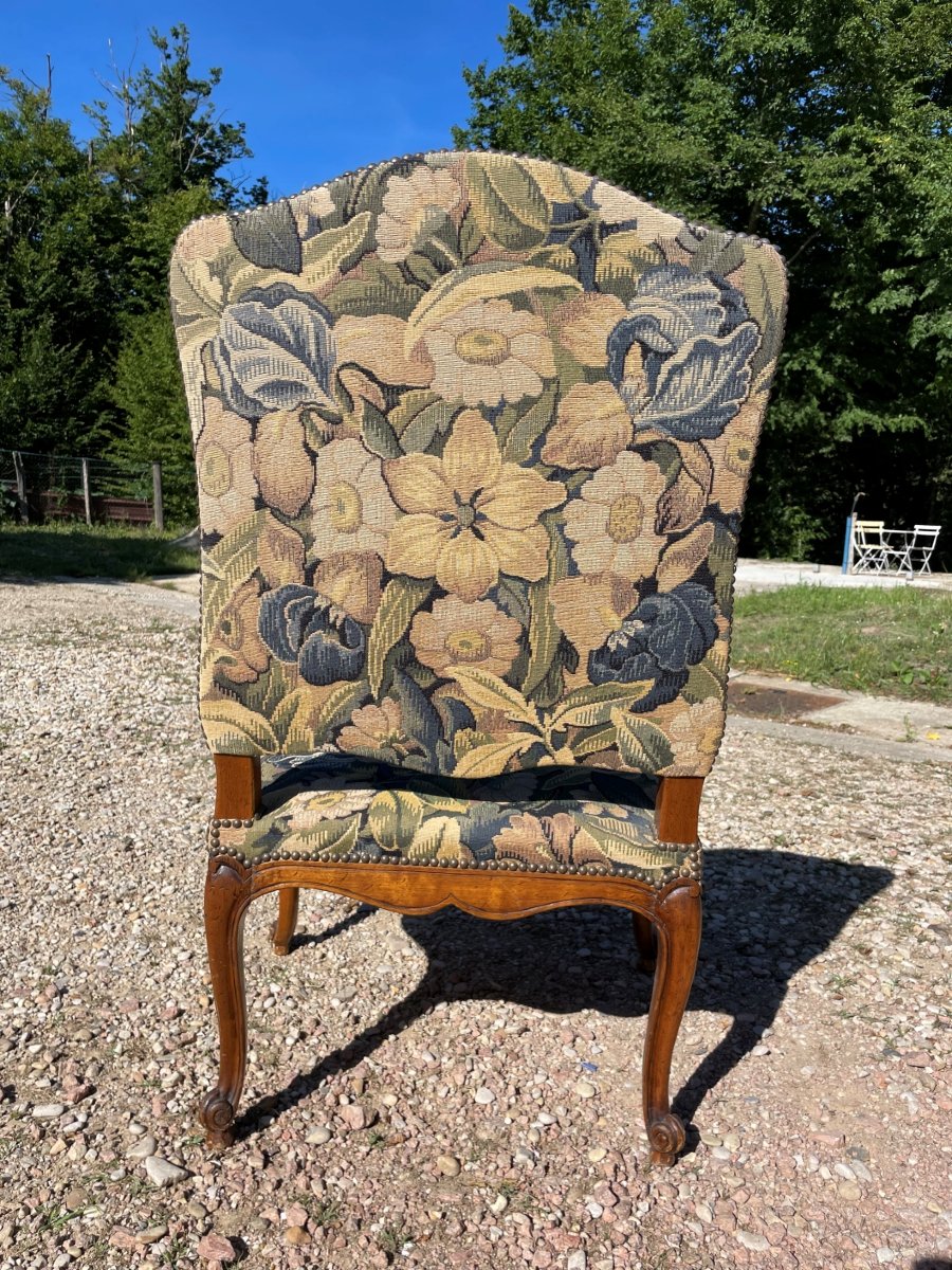 Fauteuil en noyer en Bon état -photo-6