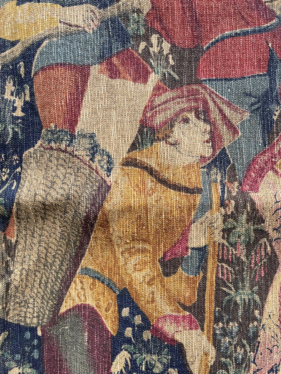 Tapestry The Harvest At Cluny 180x100cm-photo-6