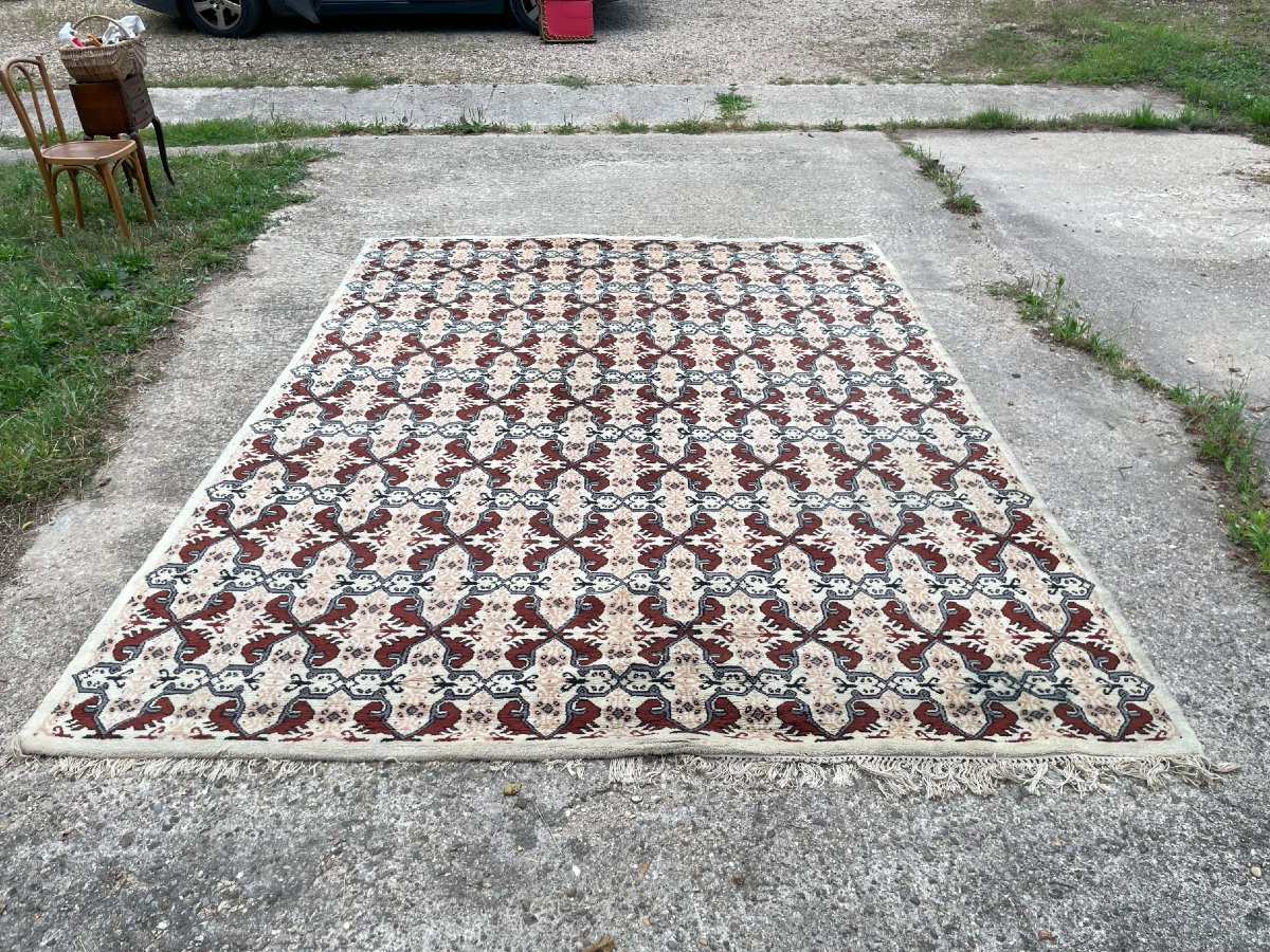 Tapis Tunisie en bon état de 330 cm x 257 cm-photo-4
