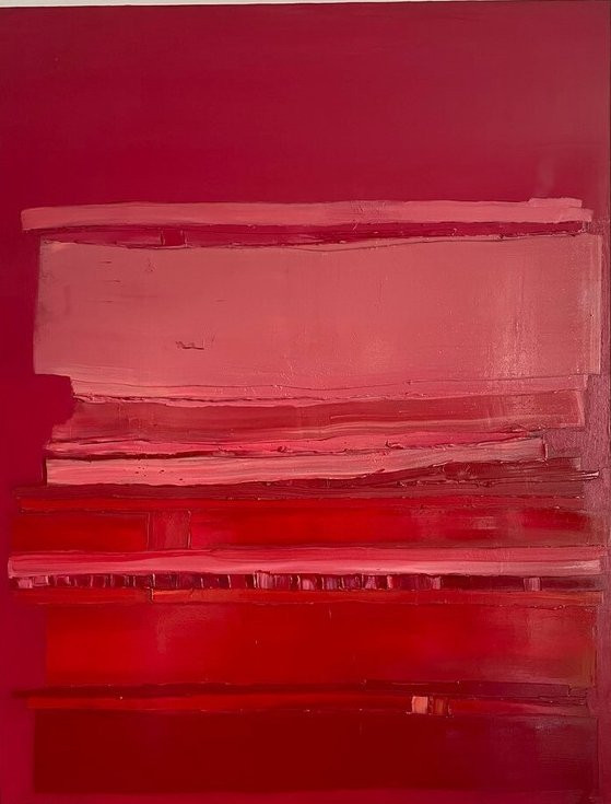 Fougerand "1 Week" Oil On Canvas 116 X 89 Cm -photo-4